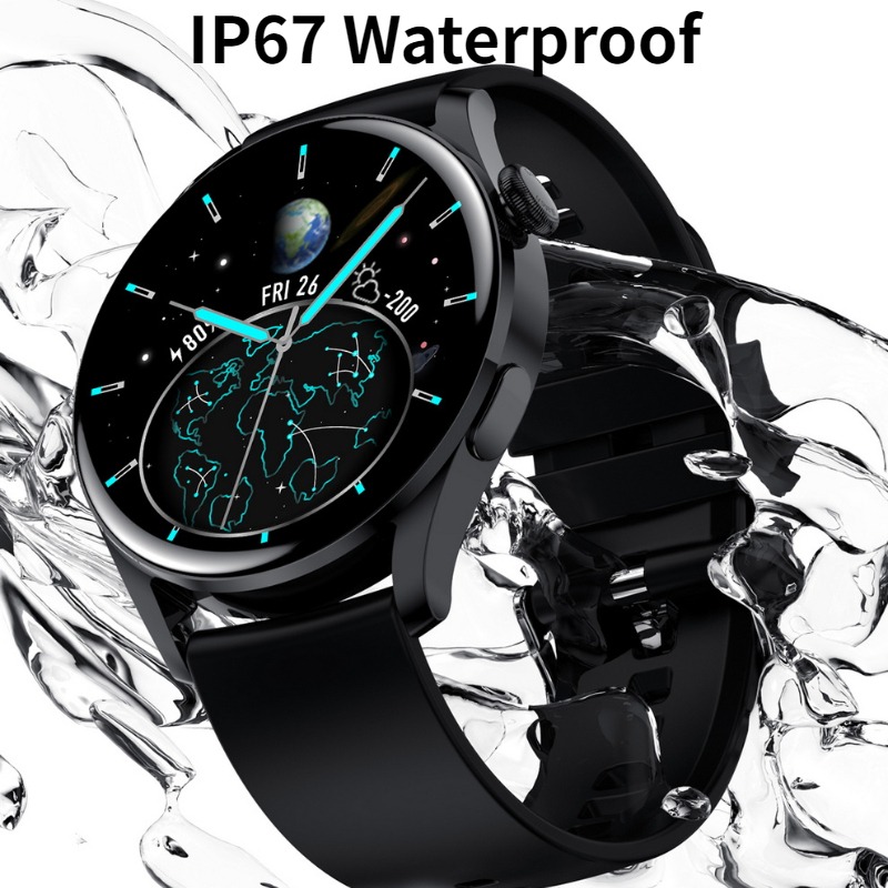 Temperatura Corporal Do Smartwatch Esportivo Lemfo - Imagem 7