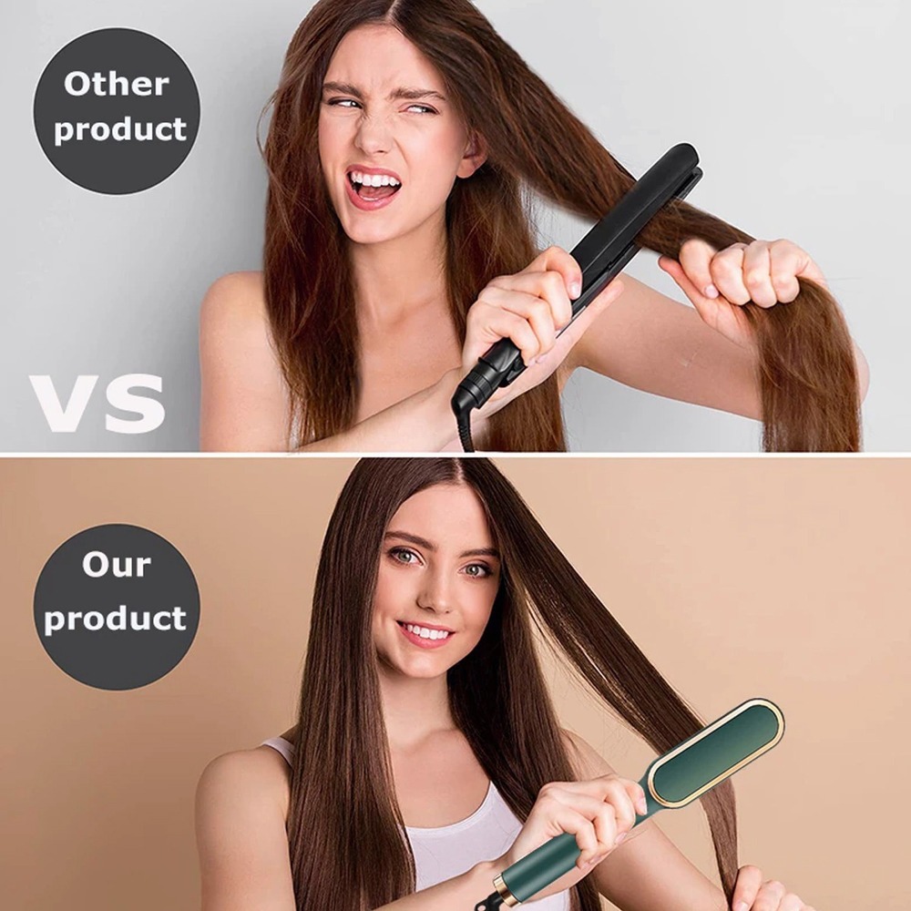 Escova Alisadora Basiq Elegante Escova Profissional -eu Plus - Imagem 7