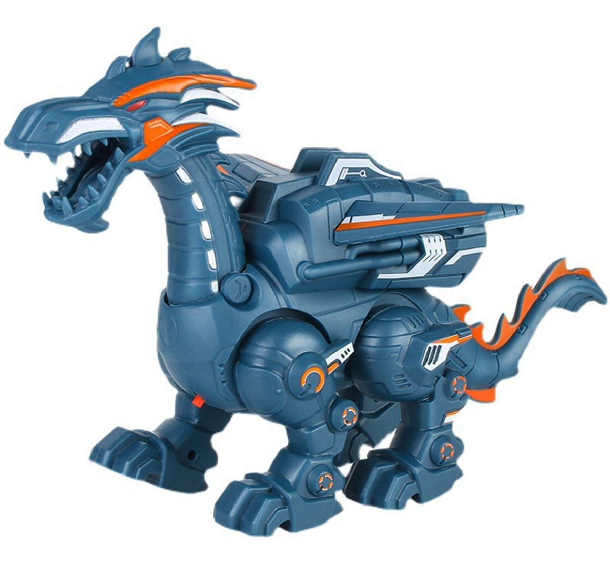 Andando Elétricos Crianças Dragão Brinquedos Robô Azul - Imagem 9