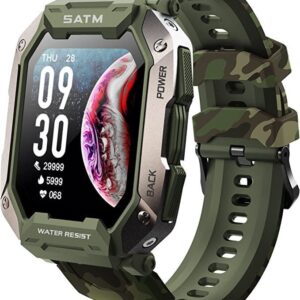 Relógios Inteligentes Para Homens Fitness Tracker À Prova D'