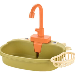 Conjunto De Brinquedos De Cozinha Infantil U Com Água Corren