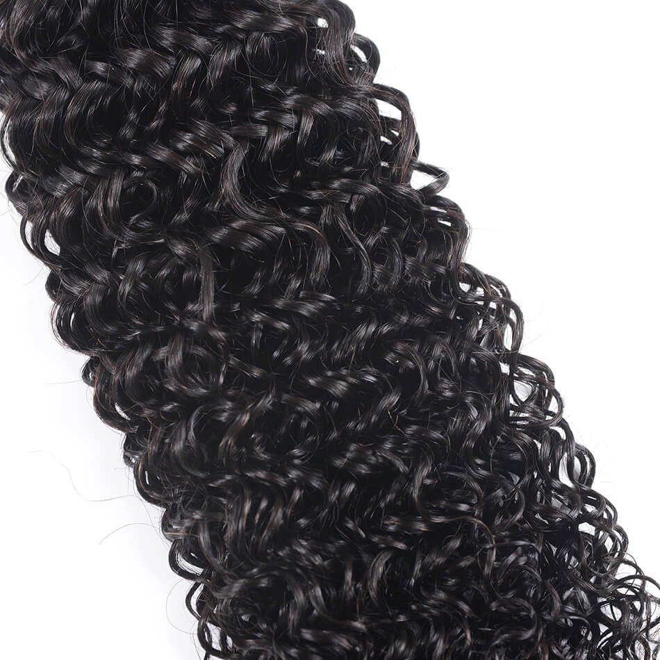Peruca Cabelo Humano Virgem Longo Encaracolado 50cm 100g - Imagem 4