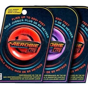Aerobie Pro Lite 3 Unidades De Discos De Arremesso Em Miniat