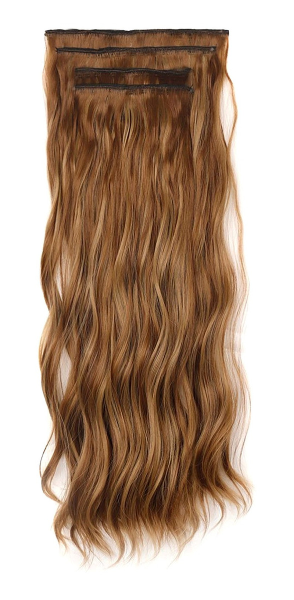 Peruca Feminina, Cabelo Comprido Encaracolado, Ondulado De Á - Imagem 21