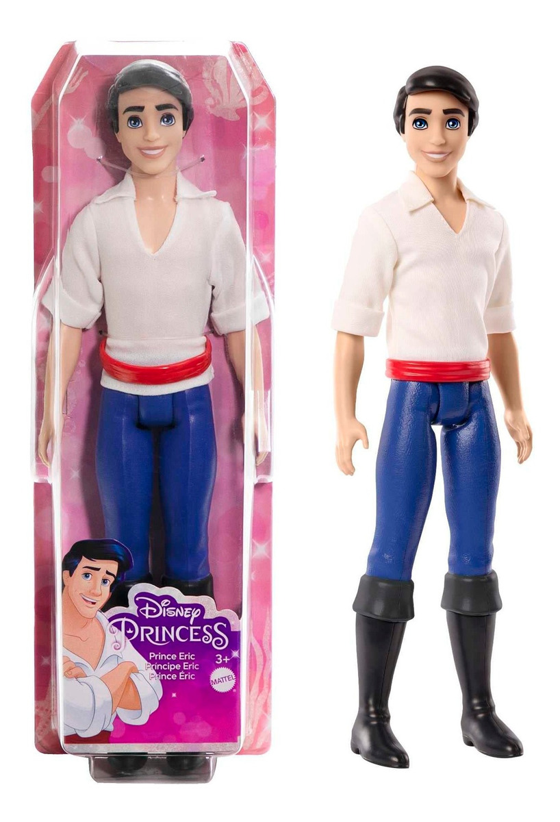 Disney Princess Toys, Posable Prince Eric Fashion Doll In