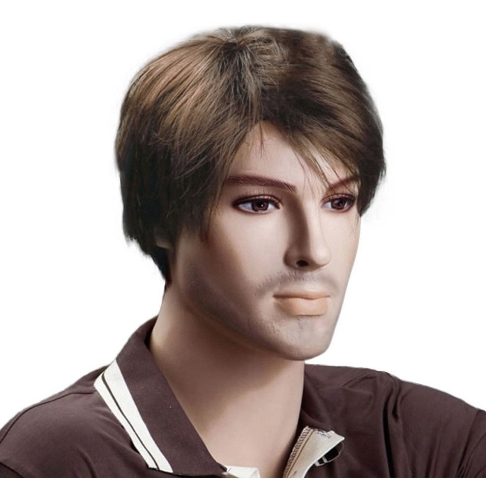 Peruca Masculina De Cabelo Curto Rock Fashion - Imagem 3