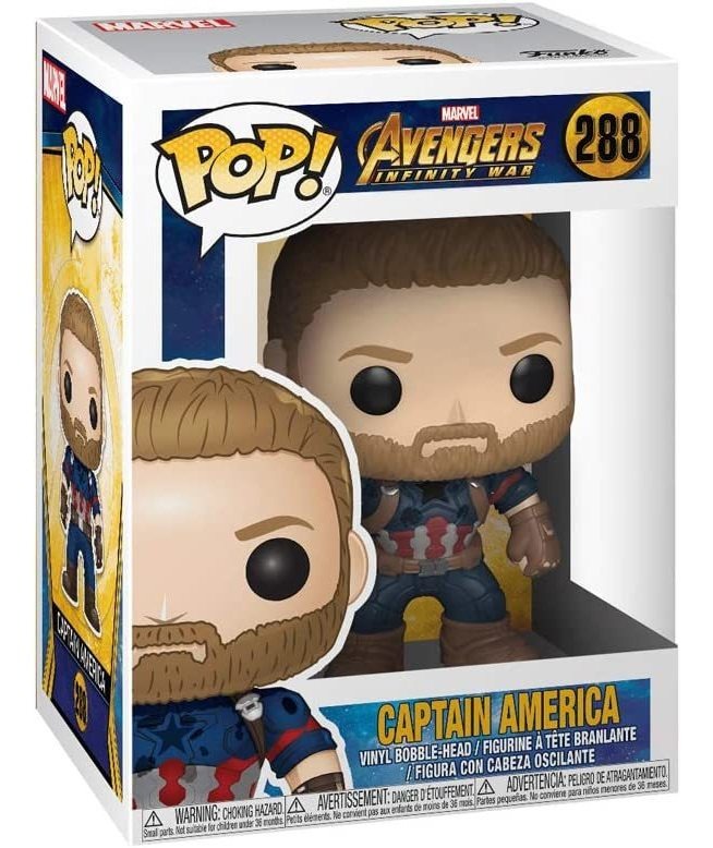 Funko Pop! Marvel: Guerra Infinita Dos Vingadores - Capitão - Imagem 2