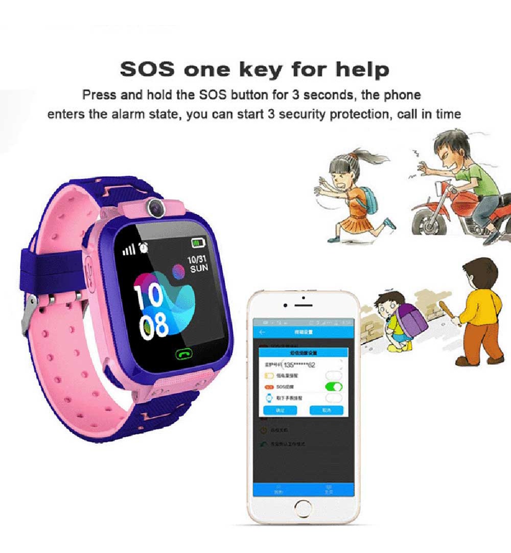 Smartwatch Para Kids Infantil Relógio Com Gps Câmera E Sos - Imagem 12
