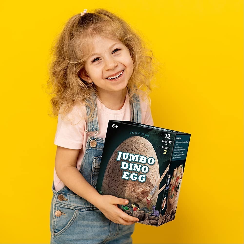 Ovos De Dinossauro Fósseis Para Cavar, Brinquedo Infantil - Imagem 6