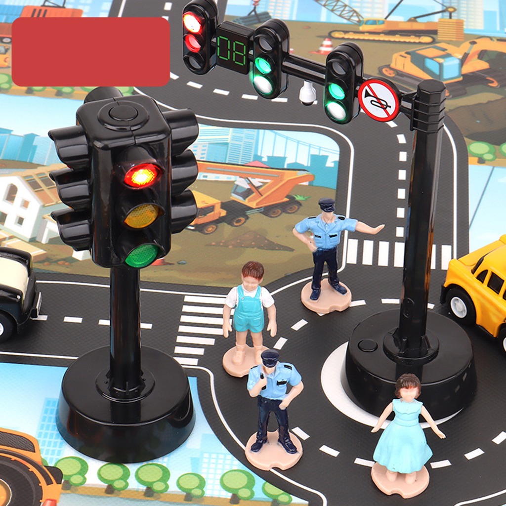 Mini Semáforo Elétrico Para Pedestres Para Pedestres Com - Imagem 10