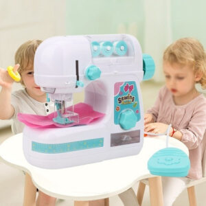 Máquina De Costura Elétrica Infantil Portátil Para Crianças