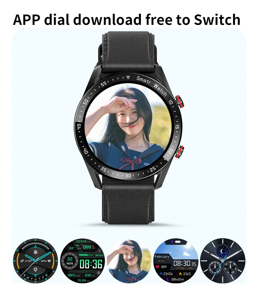 Smartwatch À Prova D'água Chamada Bluetooth - Imagem 12