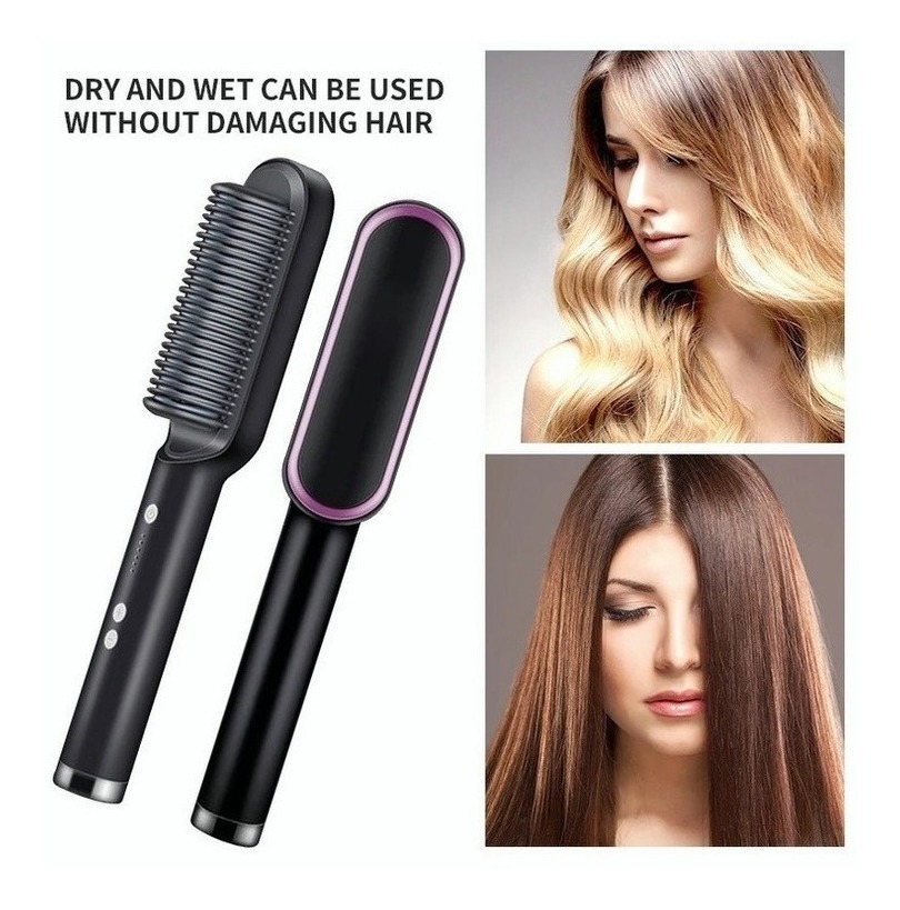Escova De Alisamento De Cabelo Profissional - Imagem 26
