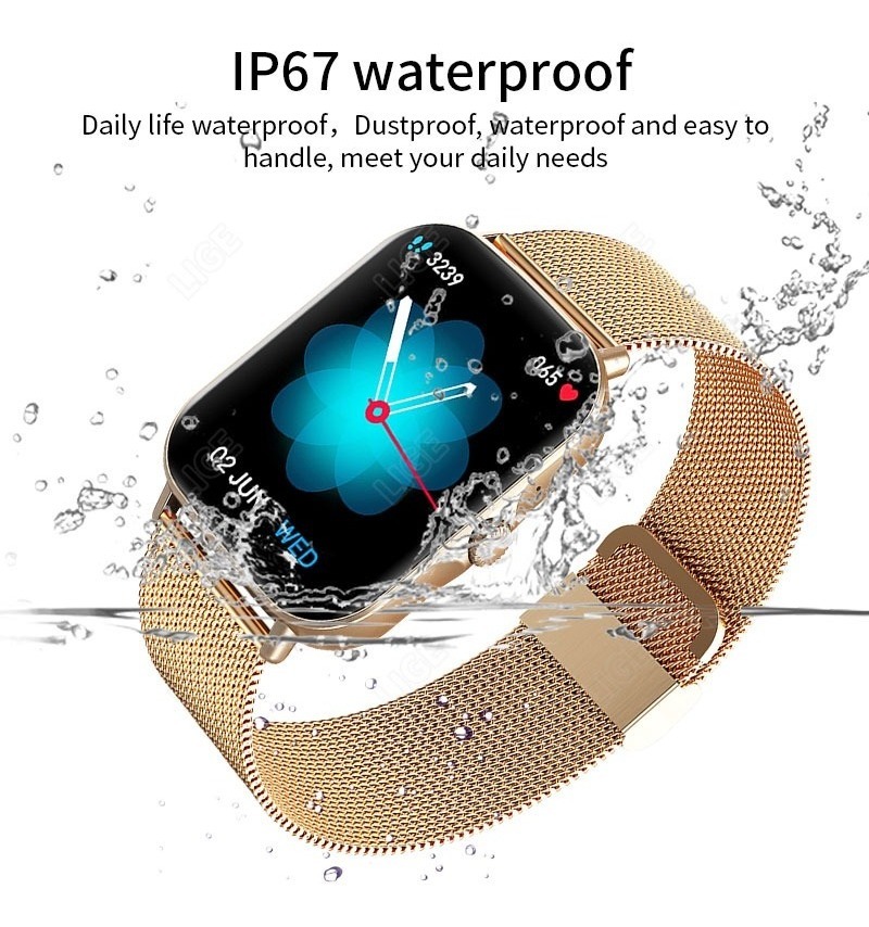 Smartwatch Bluetooth Esportivo À Prova D'água - Imagem 34