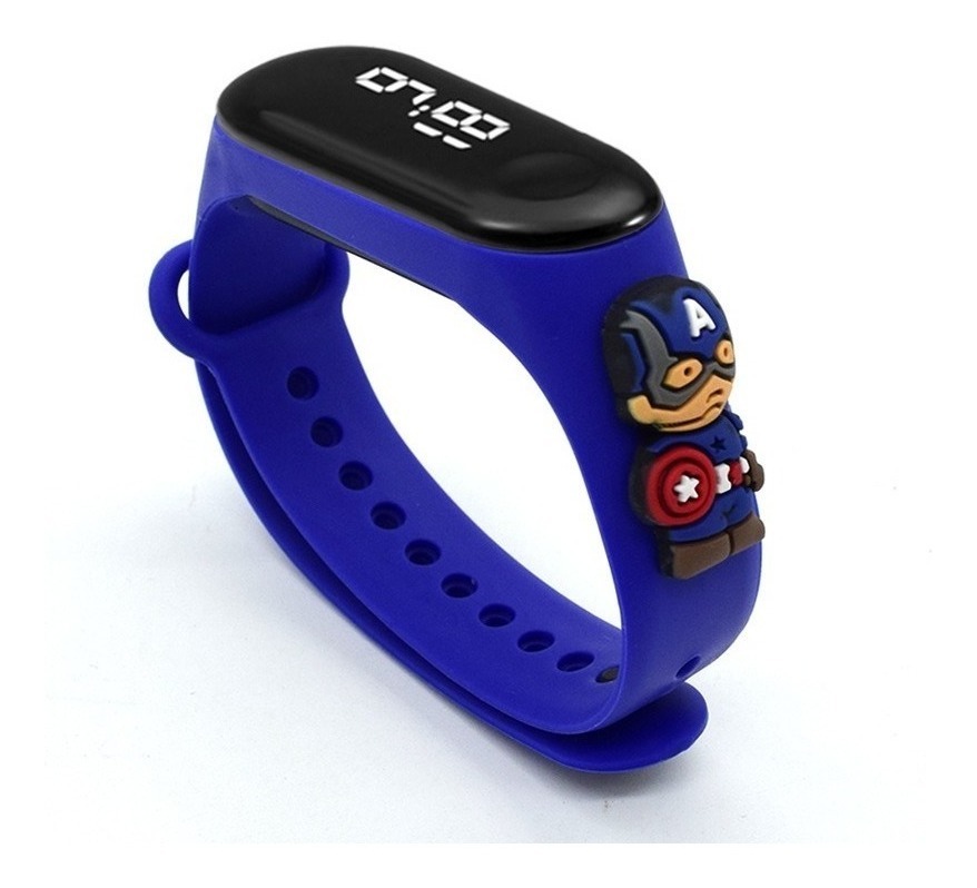 Relógio Infantil, Pulseira Led, Presente De Desenho Animado, - Imagem 9