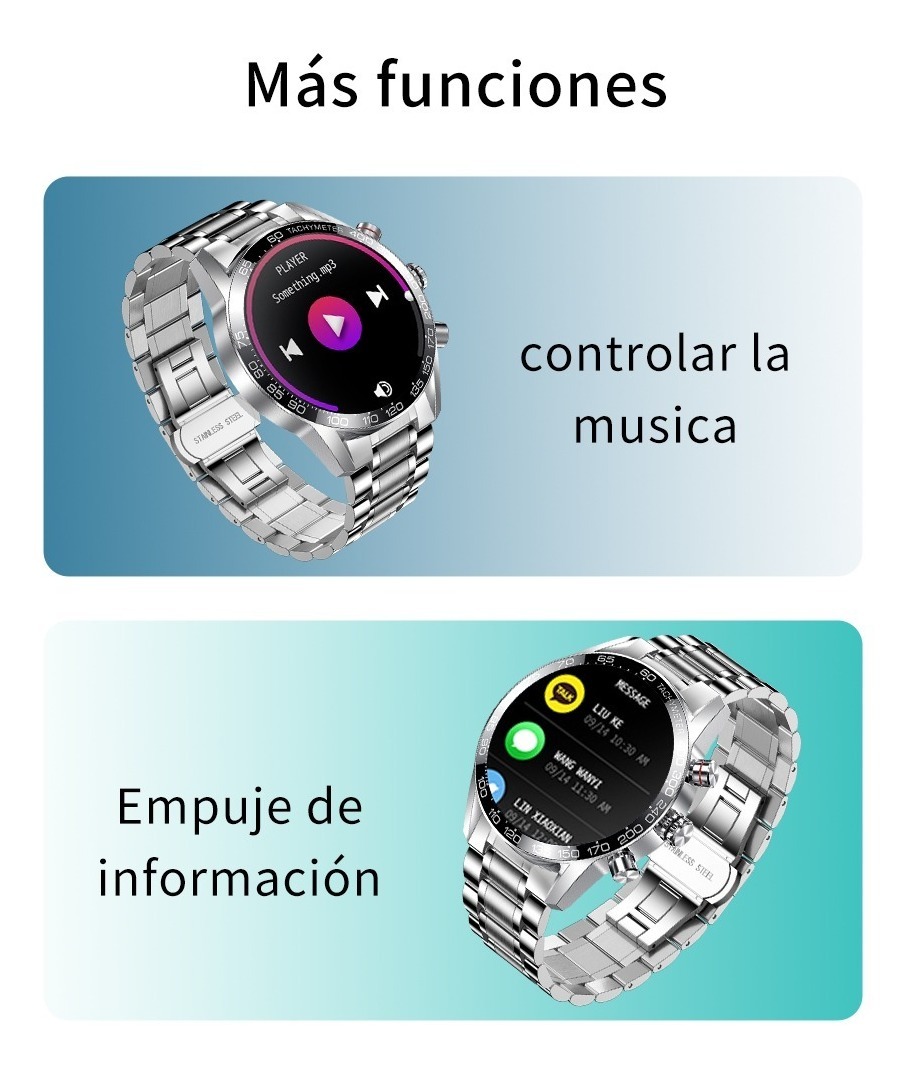 Foxbox-smart Call Watch Bluetooth Esportes À Prova D'água Hd - Imagem 18