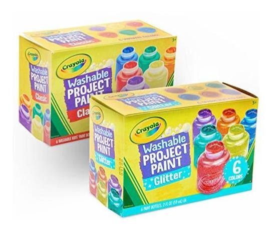 Tinta Infantil Lavável Crayola 12 Unidades Exclusiva Da Amaz - Imagem 9