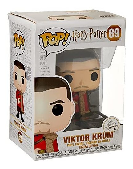 Funko Pop! Filmes: Harry Potter - Viktor Krum (natal) - Imagem 6