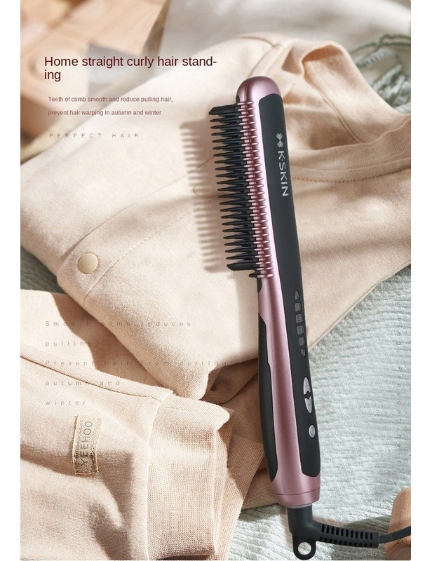Pente De Alisamento De Cabelo K.skin, Ferro De Ondulação De - Imagem 9