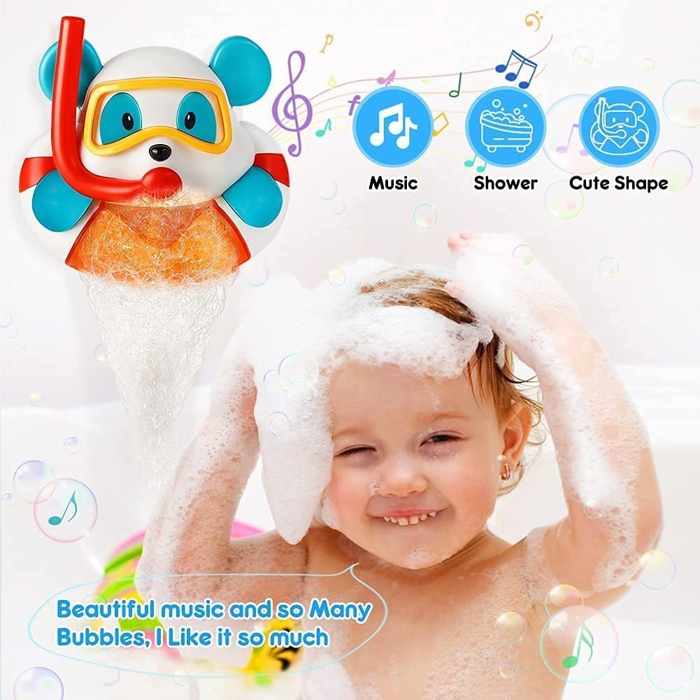 Bear Bubble Maker, Soprador De Espuma Que Faz A Máquina - Imagem 6