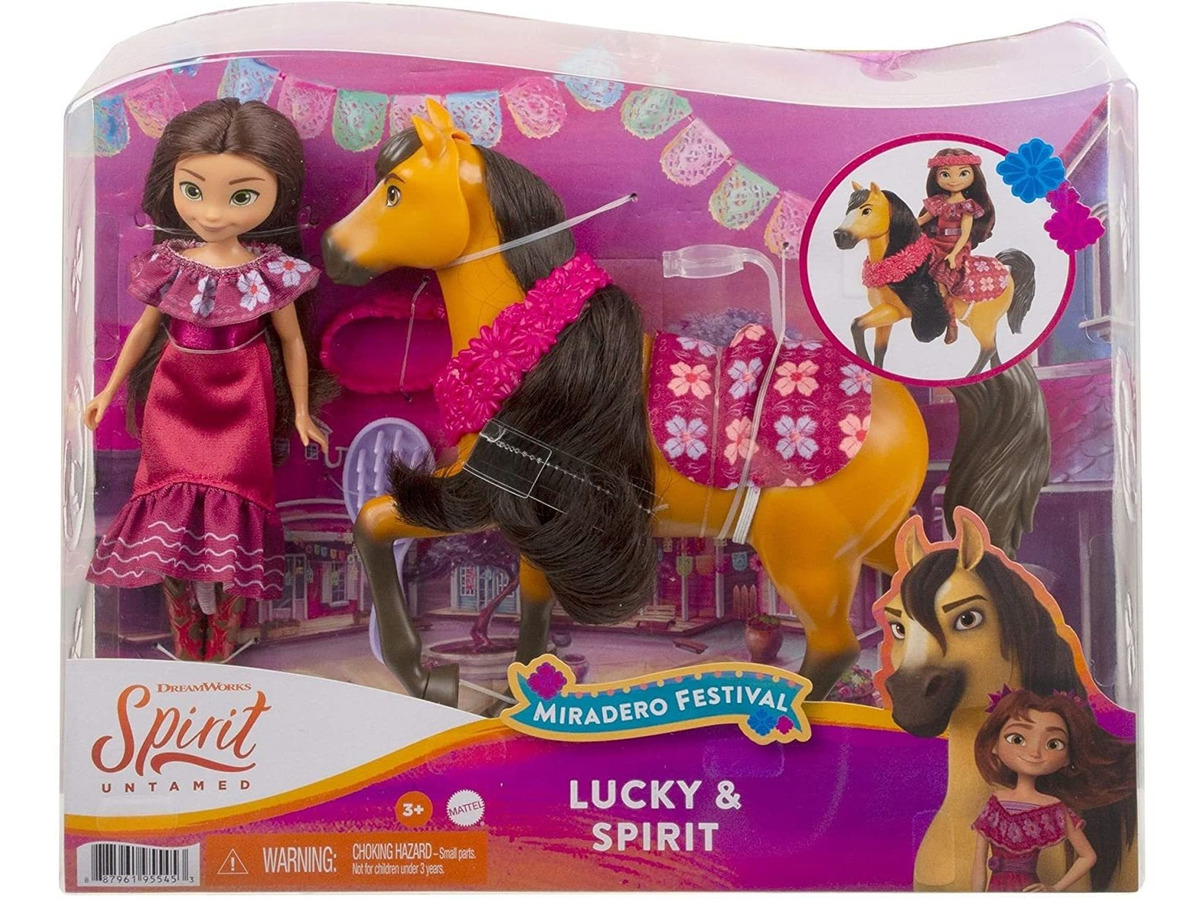Boneca Da Sorte Mattel Spirit Untamed Miradero Festival 7in - Imagem 6