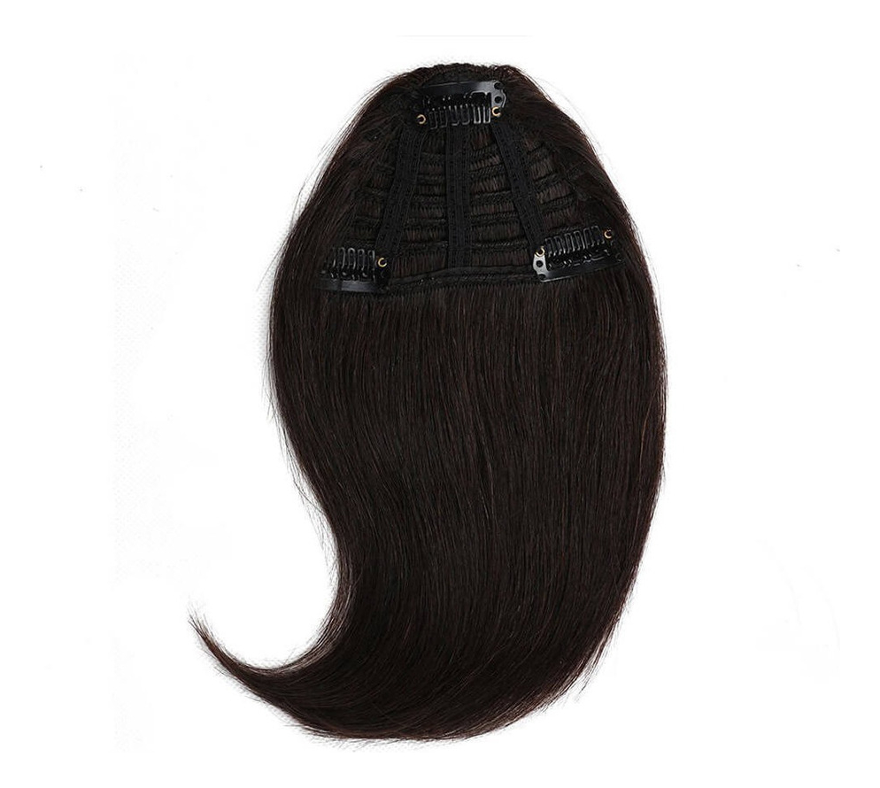 Peruca Cabelo Humano Virgem 20cm Franja - Imagem 18