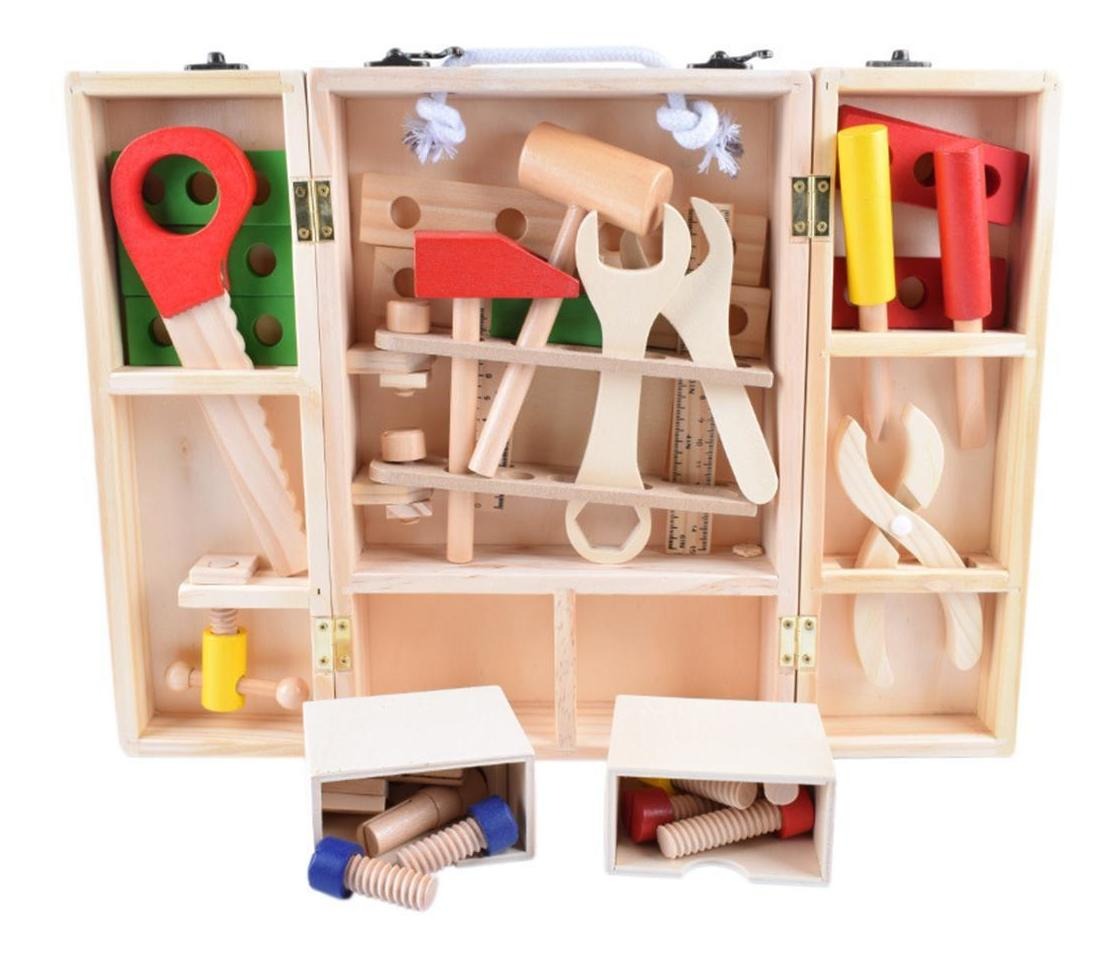 Conjunto De Ferramentas Infantil Com Caixa De Ferramentas De - Imagem 4