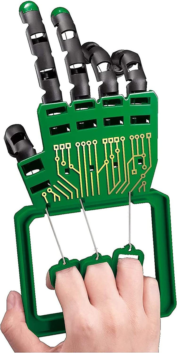 4m Kidzlabs Kit De Mão Robótico Diy Robô Mecânico Ciência - Imagem 7