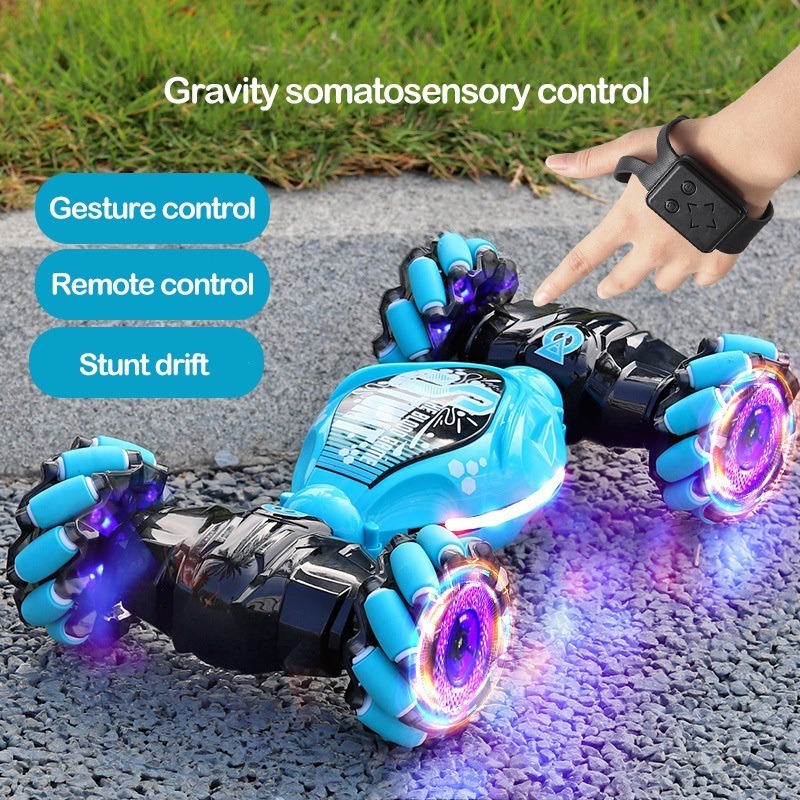 Carro De Controle Remoto Com Detecção De Gestos E Acrobacias - Imagem 2