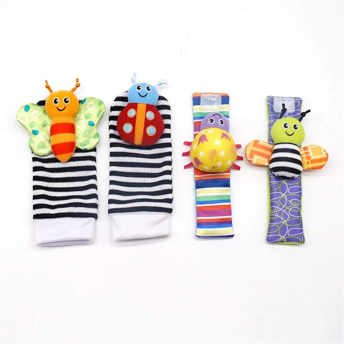4pcs Bebê Wearable Mão Braço Tornozelo Pulseira Localizadore - Imagem 7