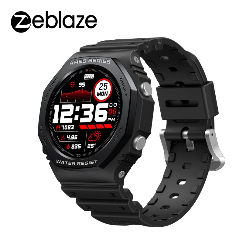 Smartwatch Bluetooth À Prova D'água Zeblaze Ares 2
