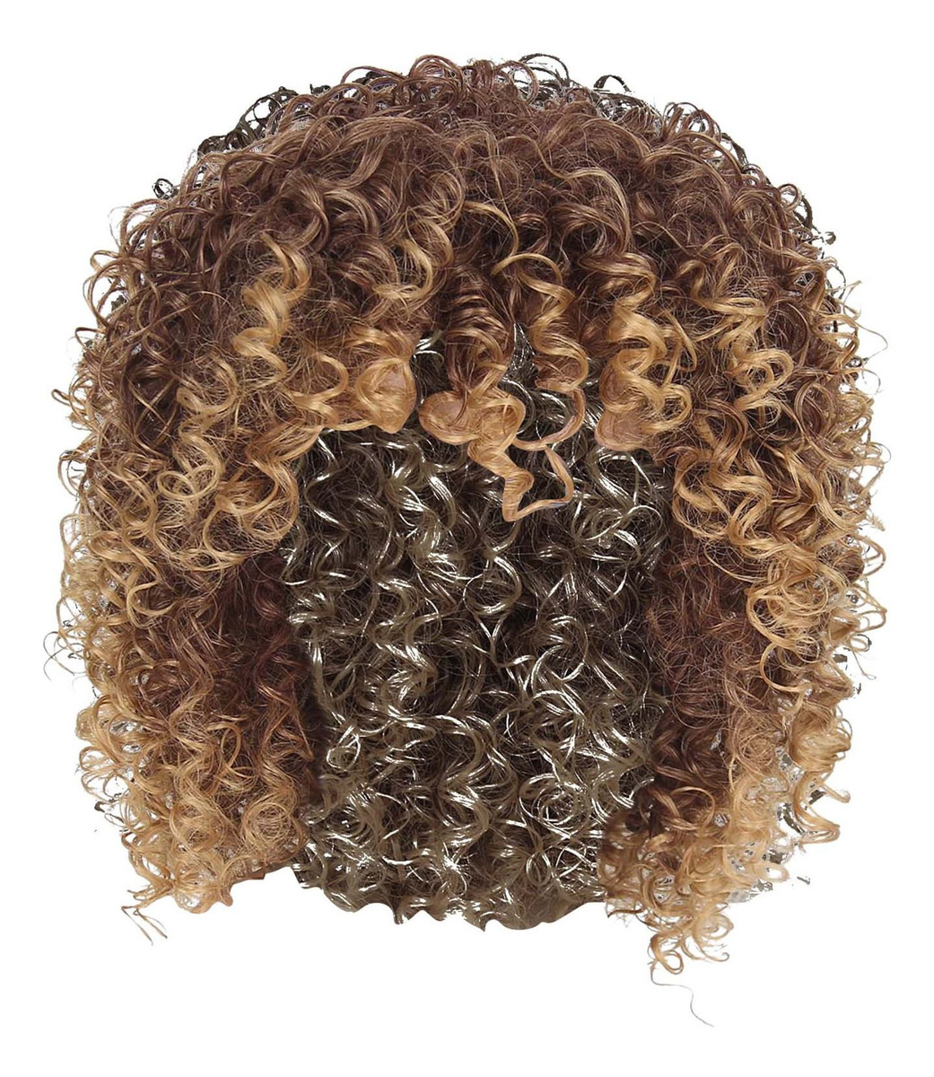 Peruca Pequena, Cacheada, Capa De Cabelo Curto, Peruca De Se - Imagem 5