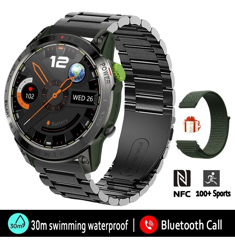 Smartwatch À Prova D'água Smartwatch Masculino Blue - Imagem 11