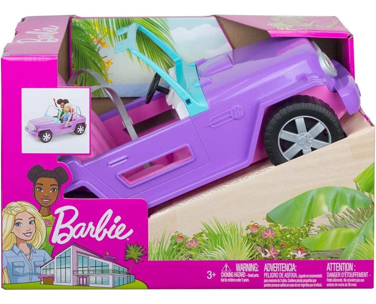 Veículo Off-road Barbie Com Rodas Rolantes - Imagem 7