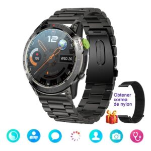 Smartwatch Bluetooth Call Masculino À Prova D'água