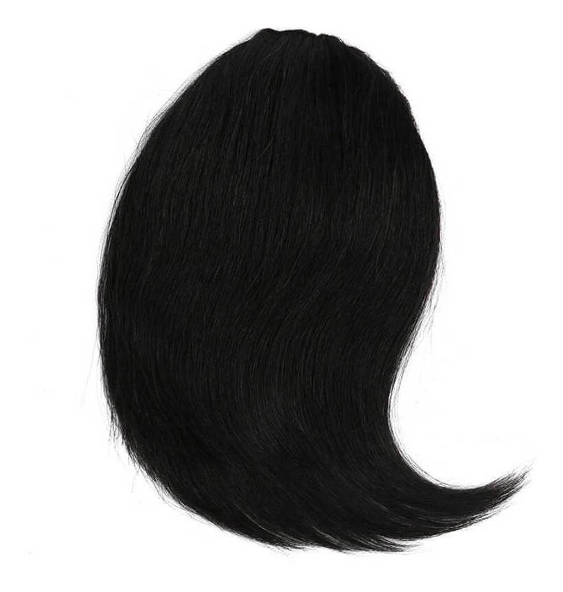 Peruca Cabelo Humano Virgem 20cm Franja - Imagem 29