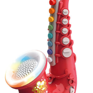 Brinquedos Para Crianças Em D, Tocar Música, Iluminação, Sax