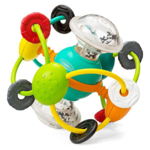 Bola De Atividades Infantino Magic Beads, Multicolorida