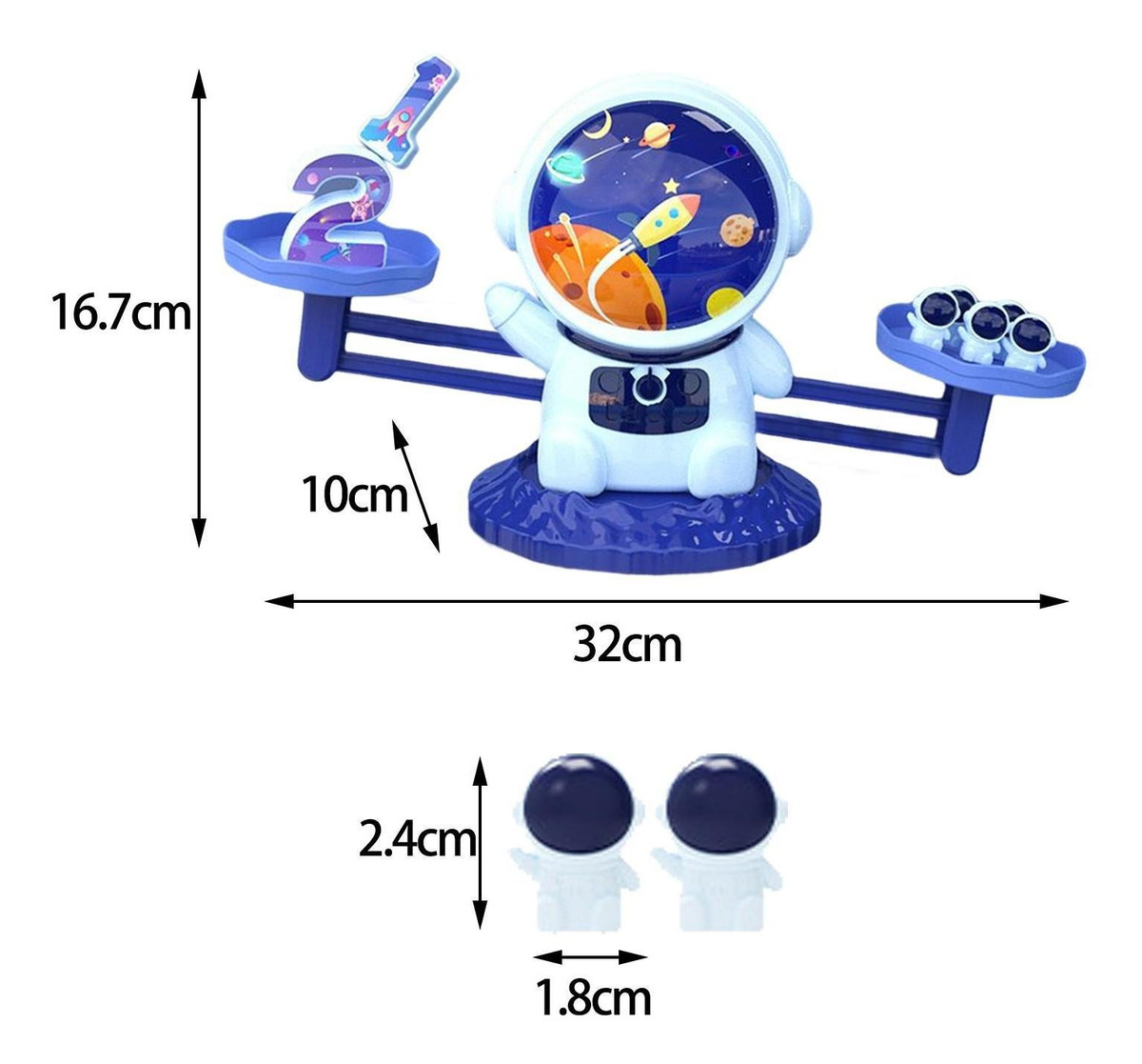 Balance Scale Number Board Game Kindergarten Learning For - Imagem 21