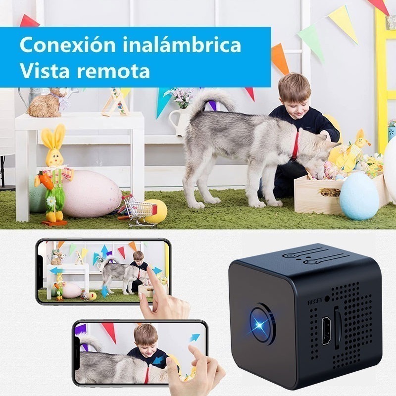 Câmera Espiã Wifi Mini Câmera De Segurança Escondida Hd 1080 - Imagem 8