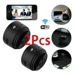 A9 Wifi Monitoramento E Segurança Mini Câmera Espiã 2pcs