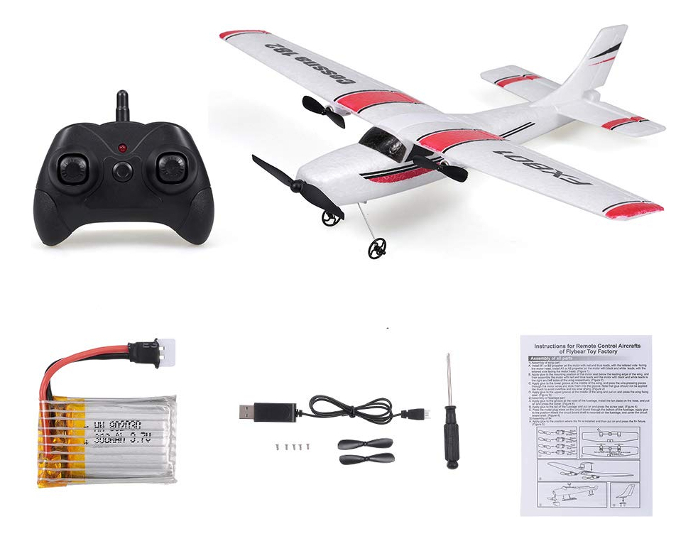 Brinquedos Voadores De Avião Ao Ar Livre Rc Airplane Para Cr - Imagem 7