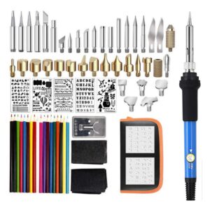 Kit De Ferramentas Para Queima De Madeira Canetas 79 Unidade