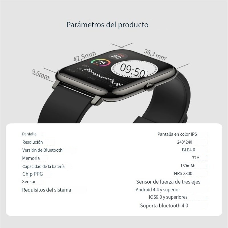 Smartwatch Esportivo De Frequência Cardíaca Bluetoo - Imagem 27