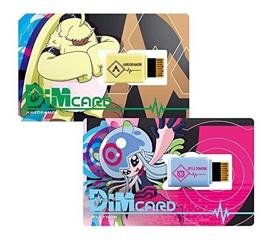 Bandai Vital Pulseira Digital Monster Dim Card V2 Angoramon