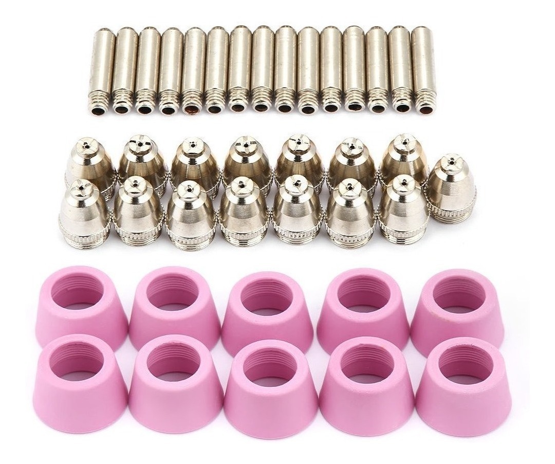 40pc/set Ag60 Sg55 Cortador Plasma Tocha Consumíveis - Imagem 7