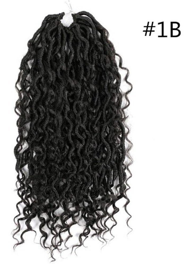 Crochet Cabelo Peruca Tranças Sintéticos Extensão Da Trança - Imagem 7