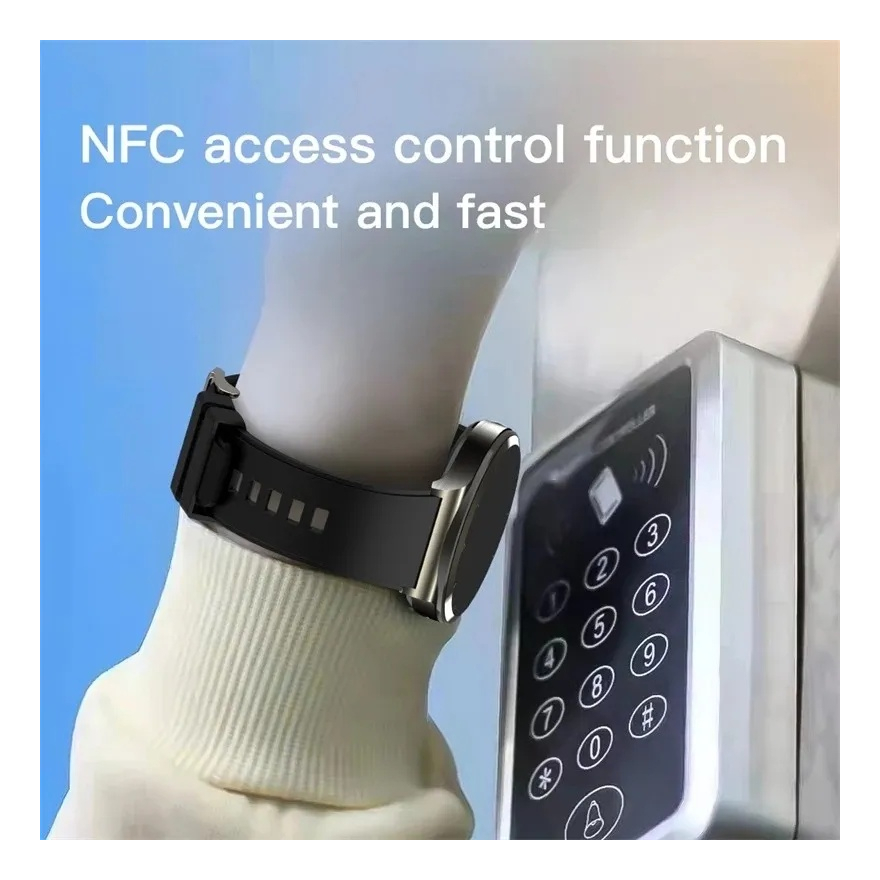 Para Huawei Xiaomi Novo Nfc Bluetooth Impermeável Relógio7 - Imagem 3