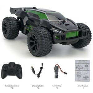 Carro Monster Truck Rc Off Road Q88 Com Controle Remoto