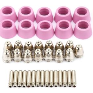 40pc/set Ag60 Sg55 Cortador Plasma Tocha Consumíveis
